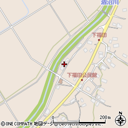 茨城県笠間市福田627周辺の地図