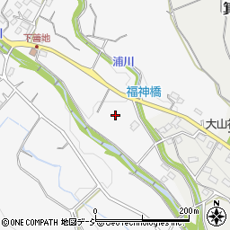 群馬県高崎市箕郷町善地268周辺の地図