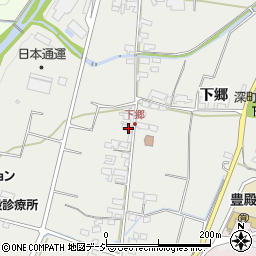 長野県上田市殿城下郷569周辺の地図