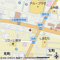 住友生命保険相互会社　金沢支社小松支部周辺の地図