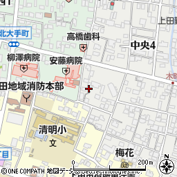 江芦千家茶道教室周辺の地図