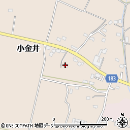 栃木県下野市小金井2203周辺の地図