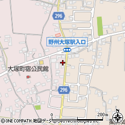 栃木県栃木市大塚町346周辺の地図
