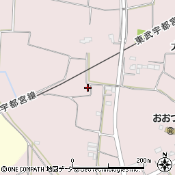 栃木県栃木市大塚町618周辺の地図