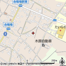 栃木県栃木市都賀町合戦場200-2周辺の地図