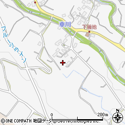 群馬県高崎市箕郷町善地182周辺の地図