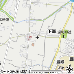 長野県上田市殿城下郷496周辺の地図