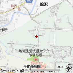 長野県上田市住吉180-17周辺の地図