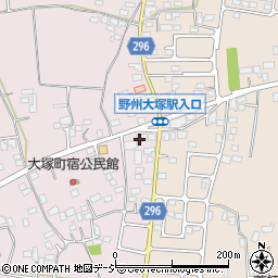 栃木県栃木市大塚町348周辺の地図