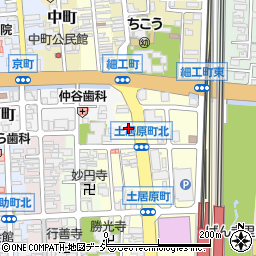 石川県小松市土居原町118-1周辺の地図