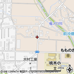 群馬県前橋市上沖町706周辺の地図