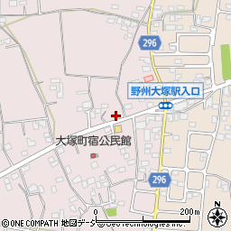 栃木県栃木市大塚町775周辺の地図
