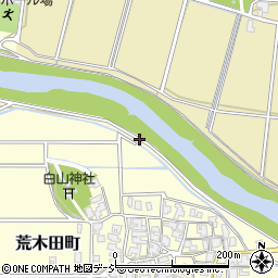 石川県小松市荒木田町ト周辺の地図
