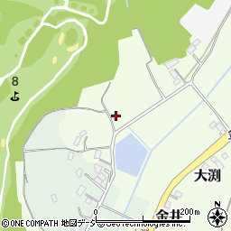 茨城県笠間市大渕1864-4周辺の地図