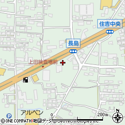 サクラケア上田店周辺の地図
