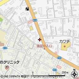 茨城県水戸市渡里町3258-4周辺の地図