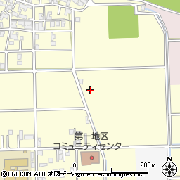 石川県小松市白江町（ツ）周辺の地図