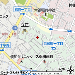 宮沢絞染店周辺の地図