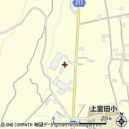 群馬県高崎市上室田町3885周辺の地図