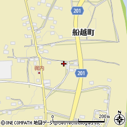 栃木県佐野市船越町2288周辺の地図