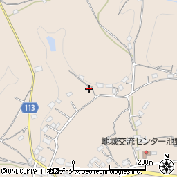 茨城県笠間市池野辺1620周辺の地図