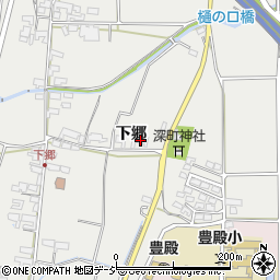 長野県上田市殿城下郷484周辺の地図