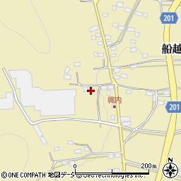 栃木県佐野市船越町2304周辺の地図