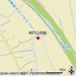 長野県北安曇郡松川村神戸3203周辺の地図