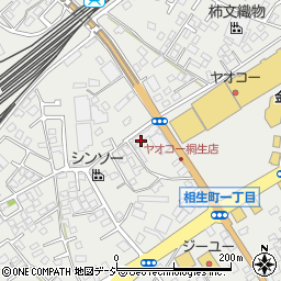 神藤ガラス出張修繕センター　桐生営業所周辺の地図