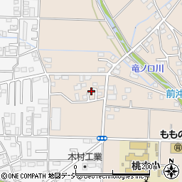 群馬県前橋市上沖町704周辺の地図