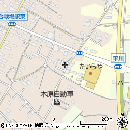 栃木県栃木市都賀町合戦場207-3周辺の地図