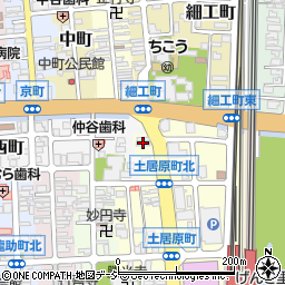 あづまや駅前本店周辺の地図
