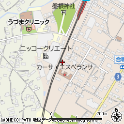 栃木県栃木市都賀町合戦場590-2周辺の地図