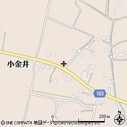 栃木県下野市小金井2210周辺の地図