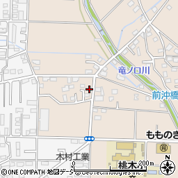 群馬県前橋市上沖町705周辺の地図