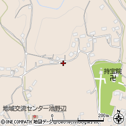 茨城県笠間市池野辺1259周辺の地図