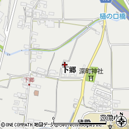 長野県上田市殿城下郷487周辺の地図