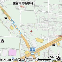 長野県上田市住吉247-2周辺の地図