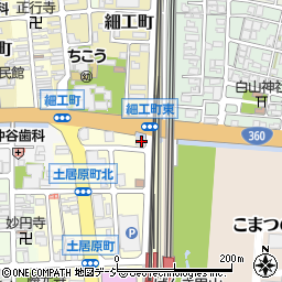 石川県小松市土居原町774周辺の地図