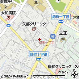桐生水道株式会社周辺の地図