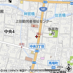 ドコモショップ　上田店周辺の地図