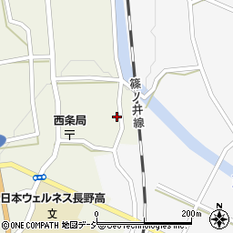 長野県東筑摩郡筑北村西条4293周辺の地図