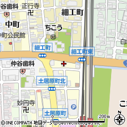 石川県小松市土居原町780周辺の地図