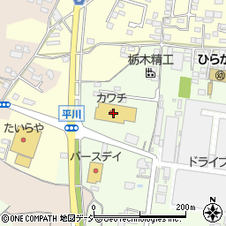 栃木県栃木市大宮町2815周辺の地図