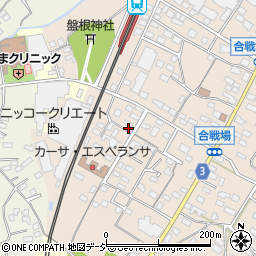 栃木県栃木市都賀町合戦場603-3周辺の地図