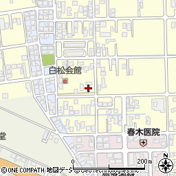 石川県小松市白江町ヘ106-1周辺の地図