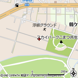 石川県小松市浮柳町（甲）周辺の地図