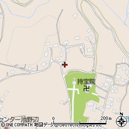茨城県笠間市池野辺834周辺の地図