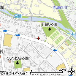 カレーハウスＣｏＣｏ壱番屋前橋日吉店周辺の地図