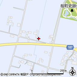 物井寺内線周辺の地図